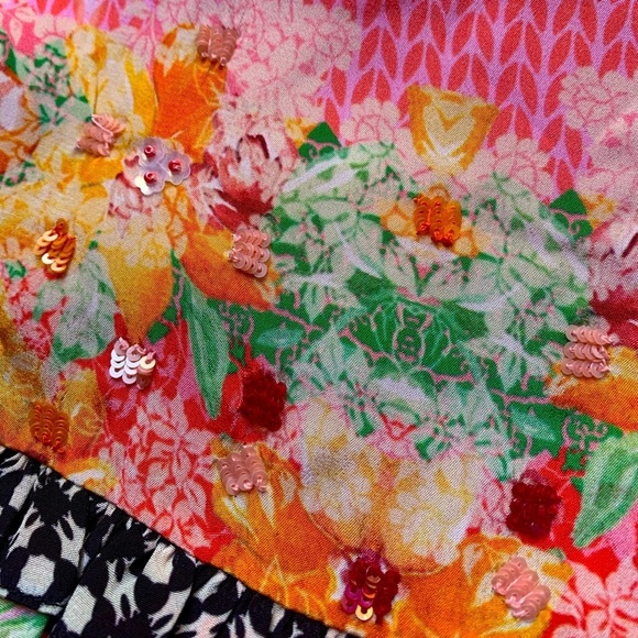 ANTHROPOLOGIE NWT Bhanuni by Jyoti Celina Skirt  Size 2 - Picture 9 of 10